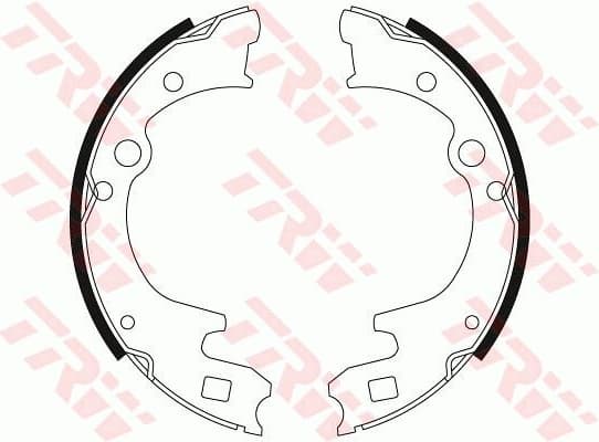 Brake Shoe Set GS8428 - image 2