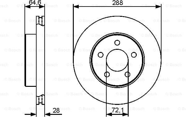 Brake Disc 0986479461 - image 5