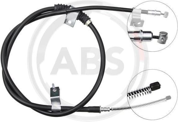 Cable Pull, parking brake K17297