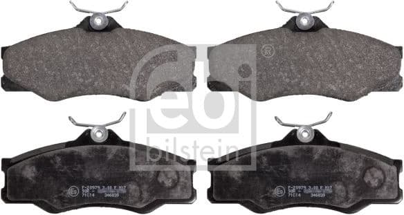 Brake Pad Set, disc brake 16298