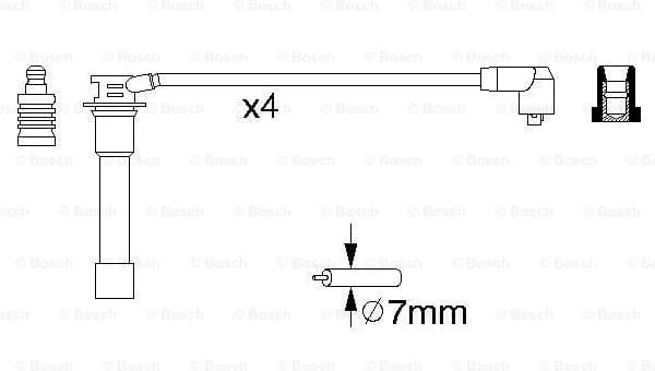 Ignition Cable Kit 0986356742 - image 5