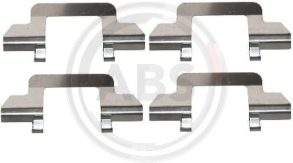 Accessory Kit, disc brake pad 1243Q - image 2