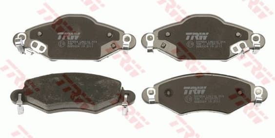 Brake Pad Set, disc brake COTEC GDB3324 - image 2