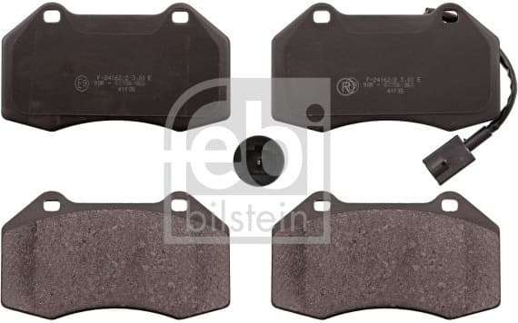 Brake Pad Set, disc brake 116011