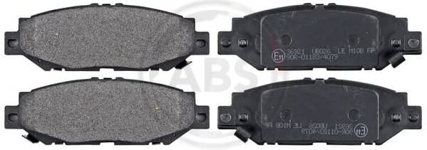 Brake Pad Set, disc brake 36921