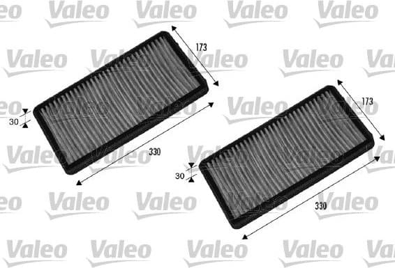 Filter, cabin air VALEO PROTECT 698857