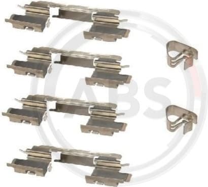 Accessory Kit, disc brake pad 1613Q