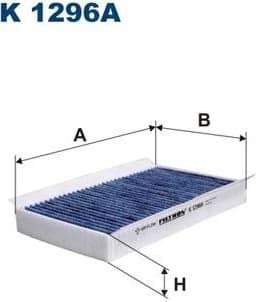 Filter, cabin air K1296A