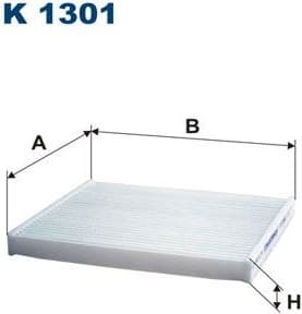 Filter, cabin air K1301