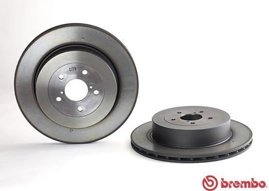 Brake Disc PRIME LINE - UV Coated 09.7813.11