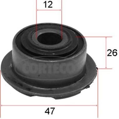 Mounting, control/trailing arm 80000954