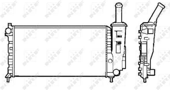 Radiator, engine cooling 58273 - image 2