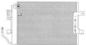 Condenser, air conditioning TSP0225210