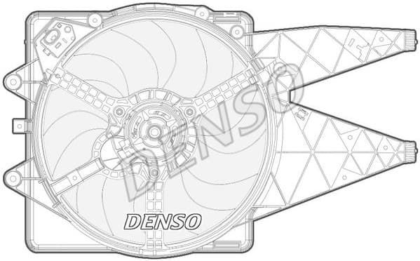 Fan, engine cooling DER09092