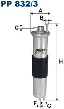Fuel Filter PP832/3