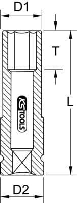 Socket Wrench Insert 515.0994 - image 5