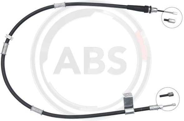 Cable Pull, parking brake K19834