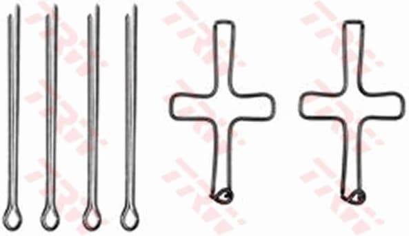 Accessory Kit, disc brake pad PFK277