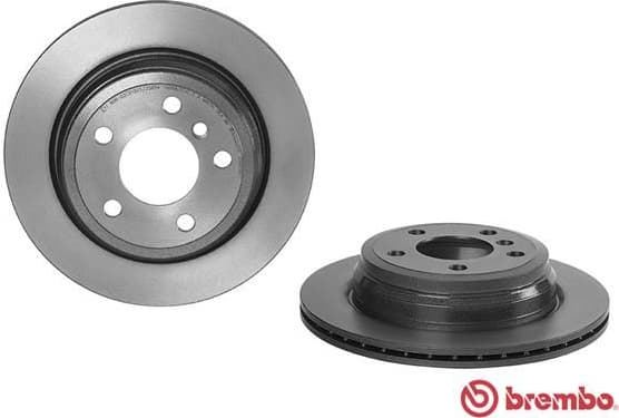Brake discs kit rear, (2pcs), Top Quality 09.B338.11 - image 2