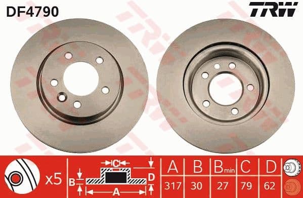 Brake Disc DF4790