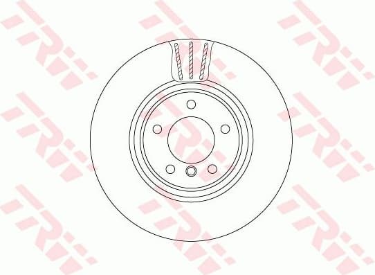 Brake Disc TRW SINGLE DF6609S