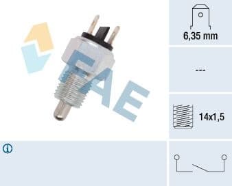 Switch, reverse light 40500