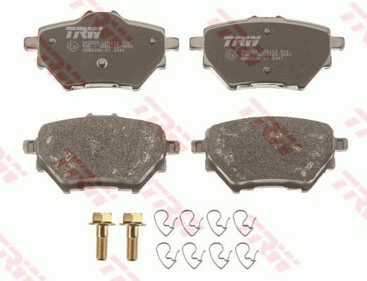 Brake pads rear, Top Quality GDB2036 - image 2