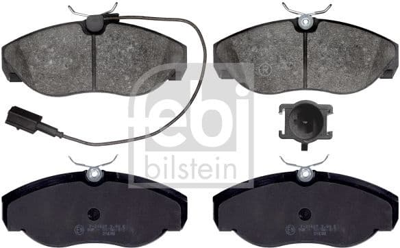 Brake Pad Set, disc brake 16391