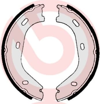 Brake Shoe Set, parking brake ESSENTIAL LINE S50505