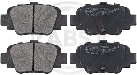 Brake Pad Set, disc brake 36849