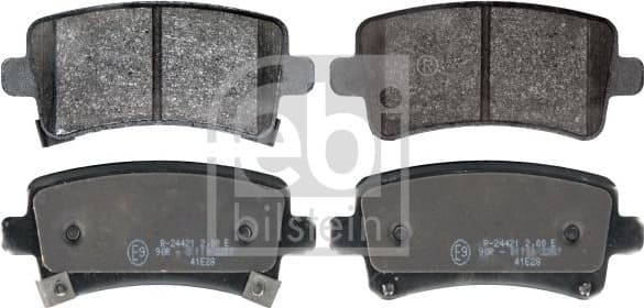 Brake Pad Set, disc brake 116147