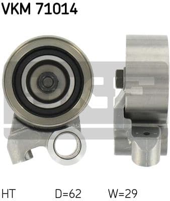 Tensioner Pulley, timing belt VKM 71014