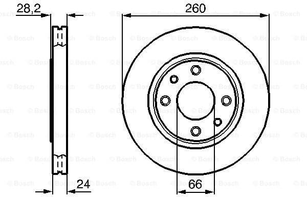 Brake Disc 0986478830 - image 5