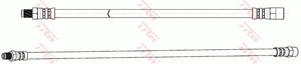 Brake Hose PHB445 - image 2