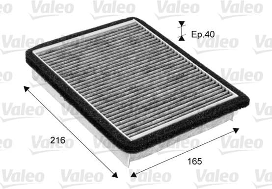 Filter, cabin air VALEO PROTECT 715682