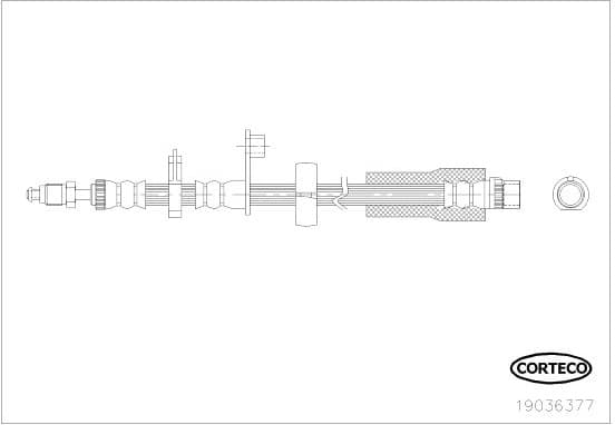 Brake Hose 19036377