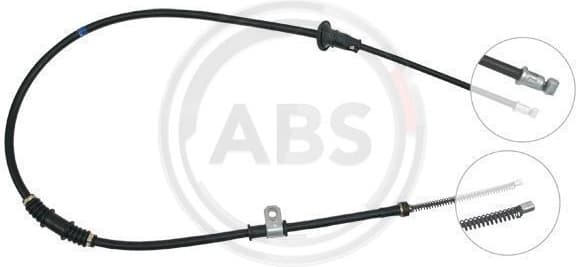 Cable Pull, parking brake K14938
