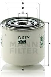 Oil Filter W917/1