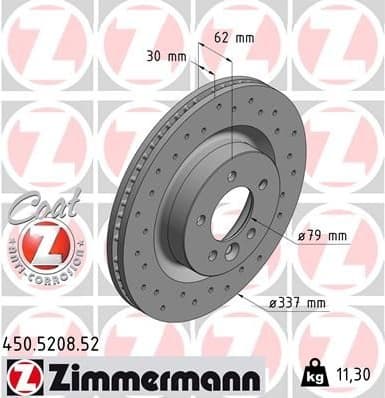 Brake Disc SPORT BRAKE DISC Z 450.5208.52