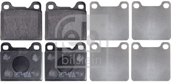 Brake Pad Set, disc brake 16231