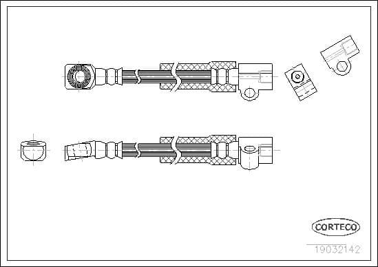 Brake Hose 19032142