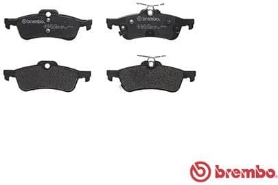 Brake pads rear, Top Quality P28070 - image 2
