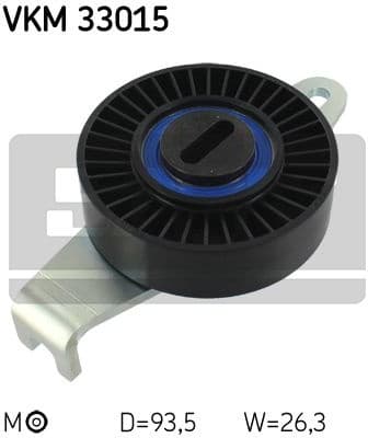 Deflection/Guide Pulley, V-ribbed belt VKM 33015