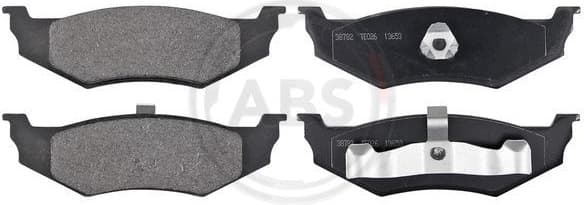 Brake Pad Set, disc brake 38782