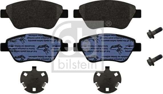 Brake Pad Set, disc brake 16859