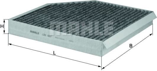 Filter cabin LAK667 - image 2