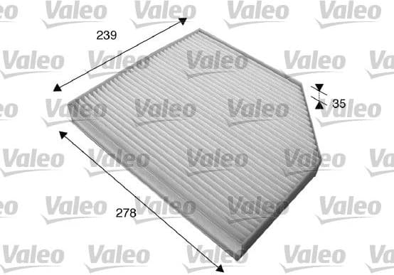 Filter, cabin air VALEO ESSENTIAL 715579