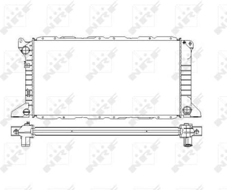 Radiator, engine cooling 54754 - image 2