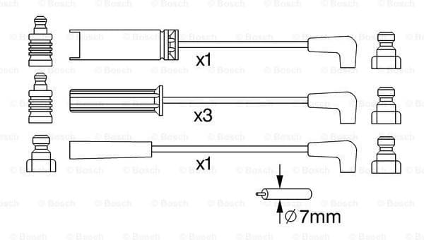 Ignition Cable Kit 0986356972 - image 5