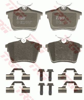 Brake pads rear, Top Quality GDB1596 - image 2